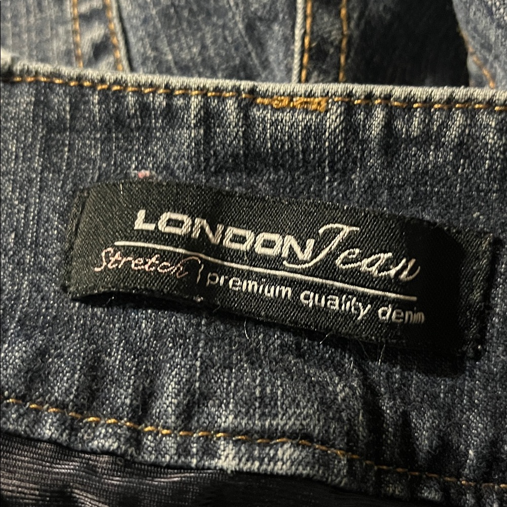 London Low Rise Denim Jeans - Picture 5 of 8